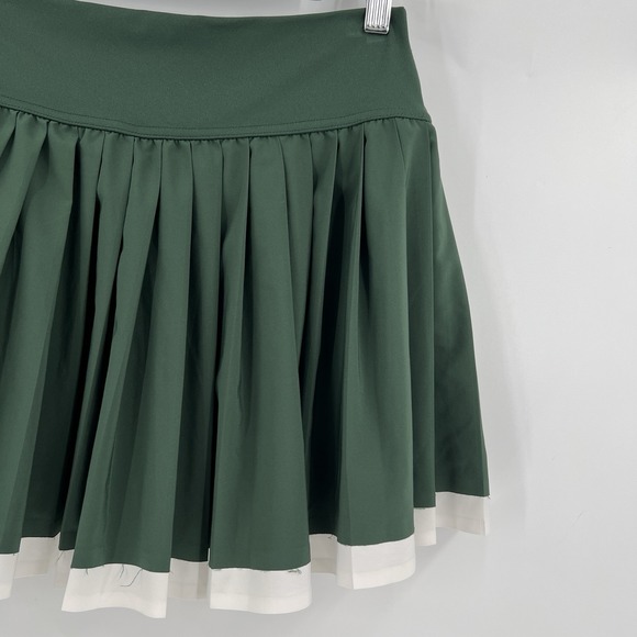 Offline by Aerie Pleated Tennis Skirt Forest Green Women's Large Pickleball - Picture 8 of 9
